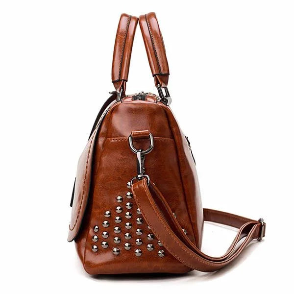 Niopia – Women’s Soft PU Leather Shoulder Bag with Adjustable Strap