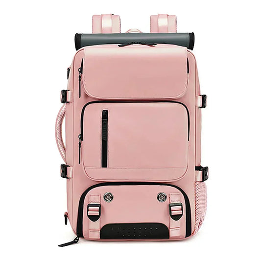 Niopia - Large Waterproof Travel Backpack with USB Charging Port