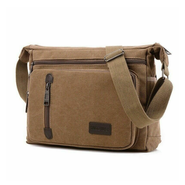 Niopia - Shoulder Bag with Wide Main Compartment and Zip Closure
