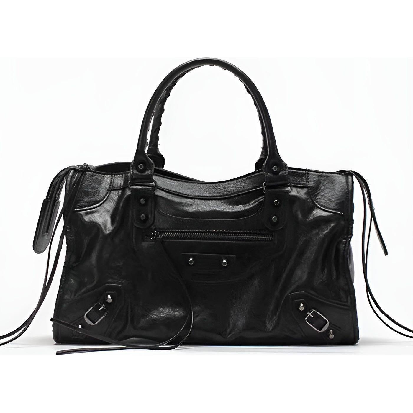 Niopia - Women’s PU Leather Shoulder Handbag with Large Main Compartment