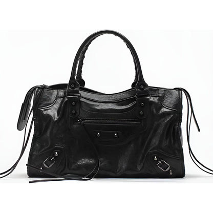 Niopia - Women’s PU Leather Shoulder Handbag with Large Main Compartment