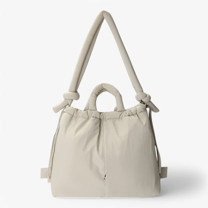 Niopia - Women’s Quilted Puffer Handbag with Adjustable Shoulder Strap