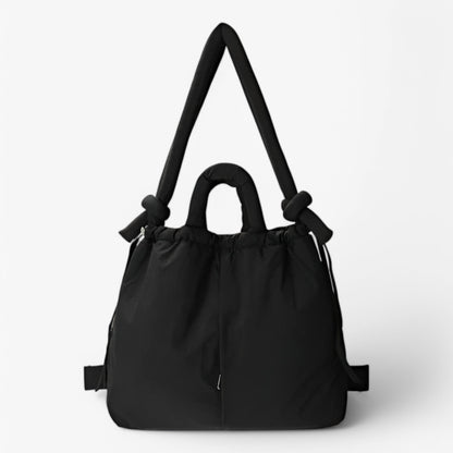 Niopia - Women’s Quilted Puffer Handbag with Adjustable Shoulder Strap